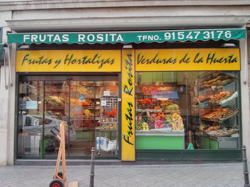 Frutería en Madrid Argüelles